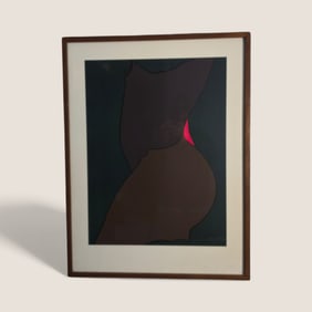 1974 Color Lithograph By Artist " Joan Gardy Artigas