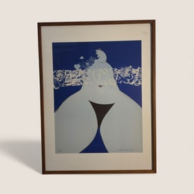 1970 Color Lithograph By Artist " Joan Gardy Artigas