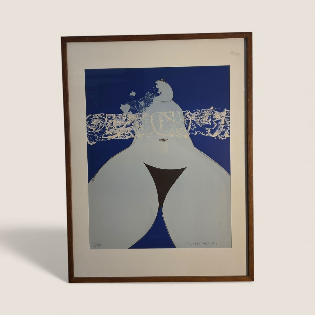 1970 Color Lithograph By Artist " Joan Gardy Artigas (1 of 1)