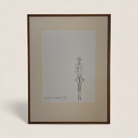 Original Lithograph " Woman Standing " by Alberto Giacometti