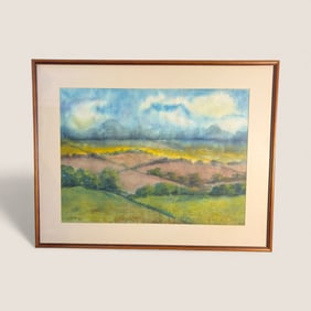 Watercolor By Canadian Artist " Carol Morrison "