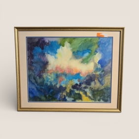 Colorful Signed G.P. Heyden Picture