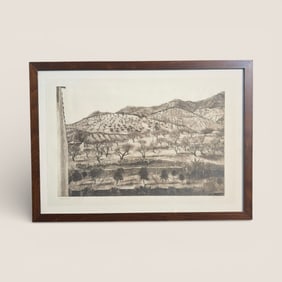 1977 Signed And Numbered Print