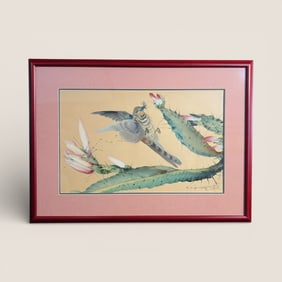 Signed Japanese Print