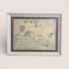 1964 Felt Pen And Crayon Drawing By " Sally Marshall "