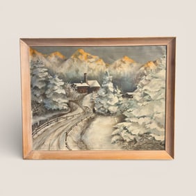 Ruth Miller 1949 Oil On Canvas Painting