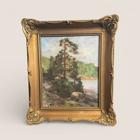 Signed Oil On Canvas