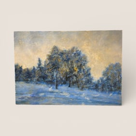 Signed Oil On Panel, Signed . Unframed