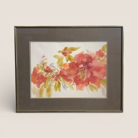 Watercolor Signed " Sweeney "