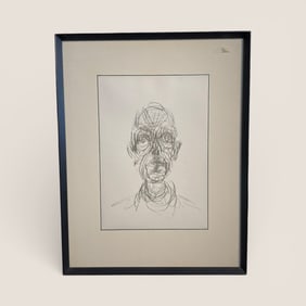 1961 Original Lithograph by " Alberto Giacometti "