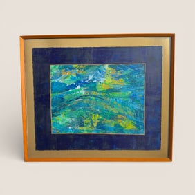 Modernistic Piece Of Art , Unsigned