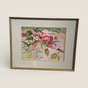 Signed " Mancusi " watercolor