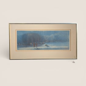 Artist Proof By " H. Altman " Titled " Evening IV "