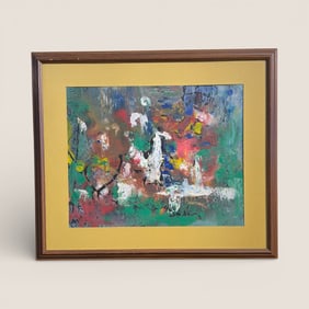 Watercolor Signed " Antonio Petrikonis "