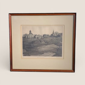 Signed And Numbered Etching 1974