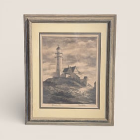 Oil On Canvas , Signed " Marietta "