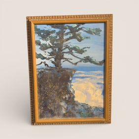 Signed " Myron Hadley " Titled " Approaching Storm "