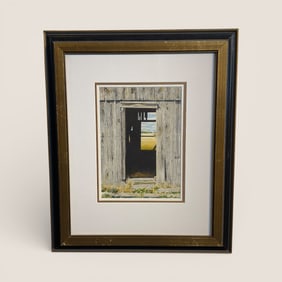 Original Wisc. Landscape Watercolor By " Rudy Ohring "