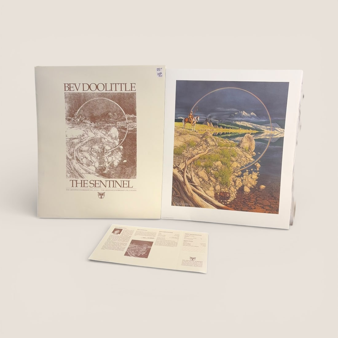 Bev Doolittle Print 1991: 1991 Bev Doolittle Print , 21 1/2 x 18. Unframed Ziebarth's is pleased to offer in-house shipping on all items purchased in our auctions. You can arrange for in-house shipping through Ziebarth's after