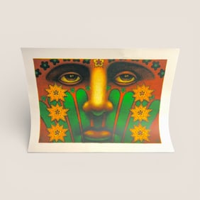 Lithograph By " Ed Paschke ". Chicago Artist