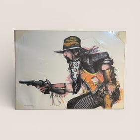 Stone Litho By " J. Doyle "