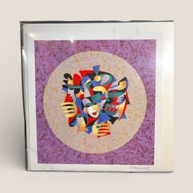 Seriolithograph By " Anatole Kranvansky " In Color On Paper