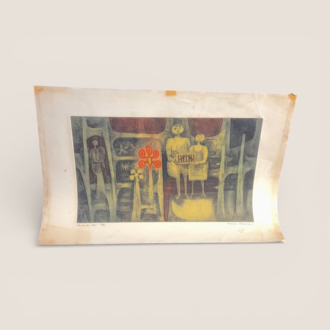 Signed And Numbered Art By " Frank Cassara " (1 of 1)