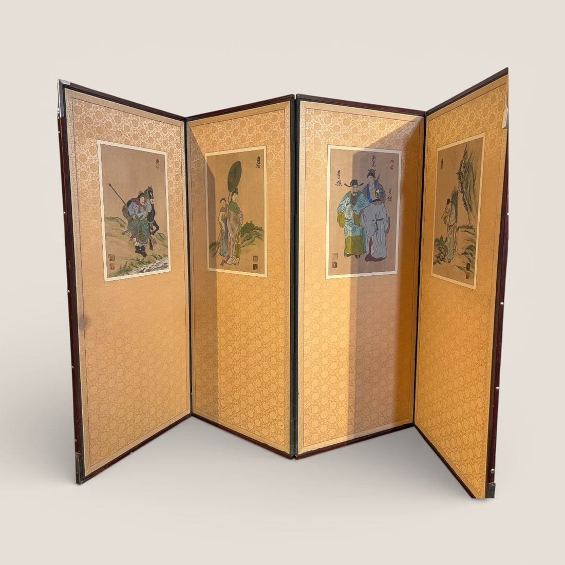 Chinese 4 Panel Screen (1 of 1)