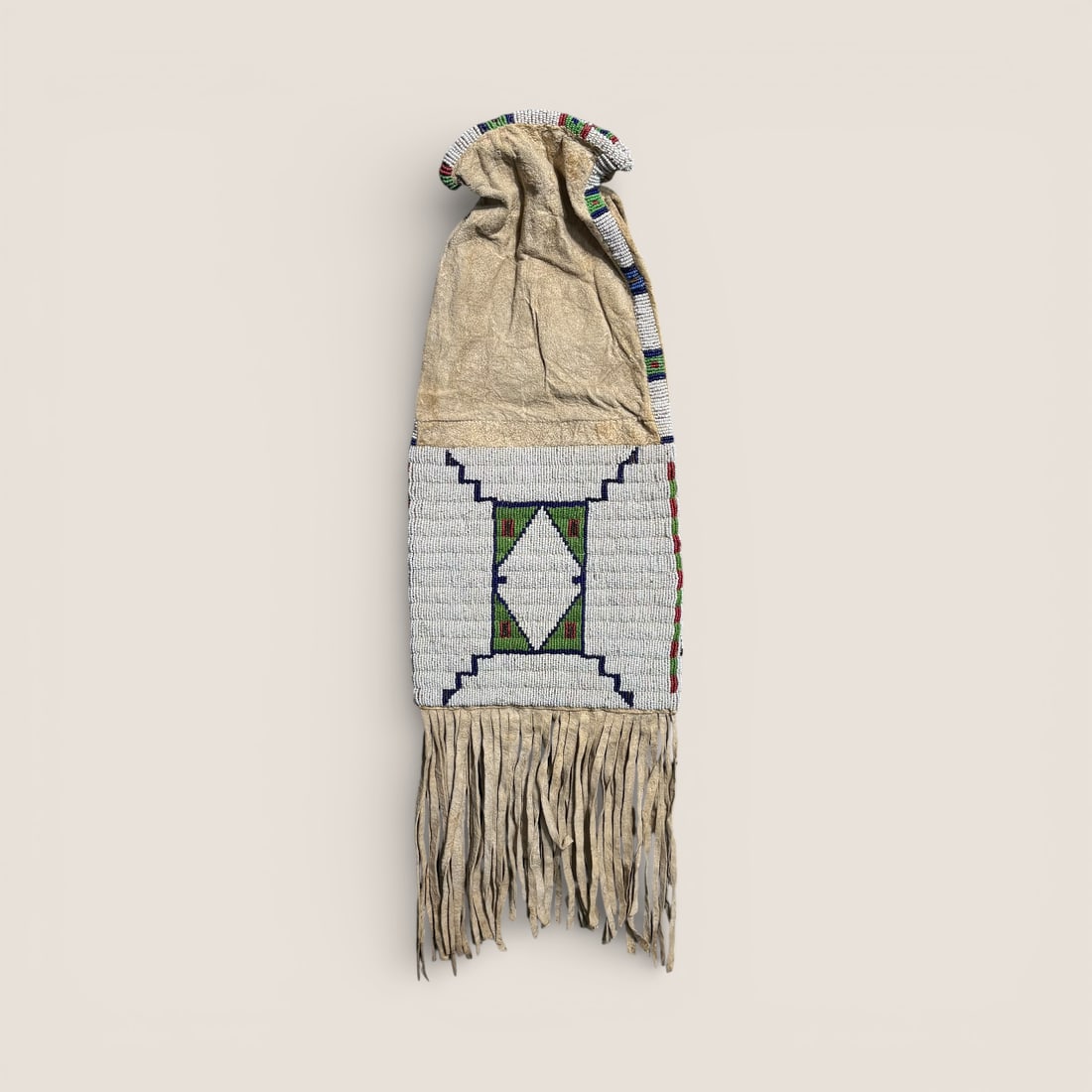 Plains (Sioux) Beaded Pipe Bag (1 of 2)