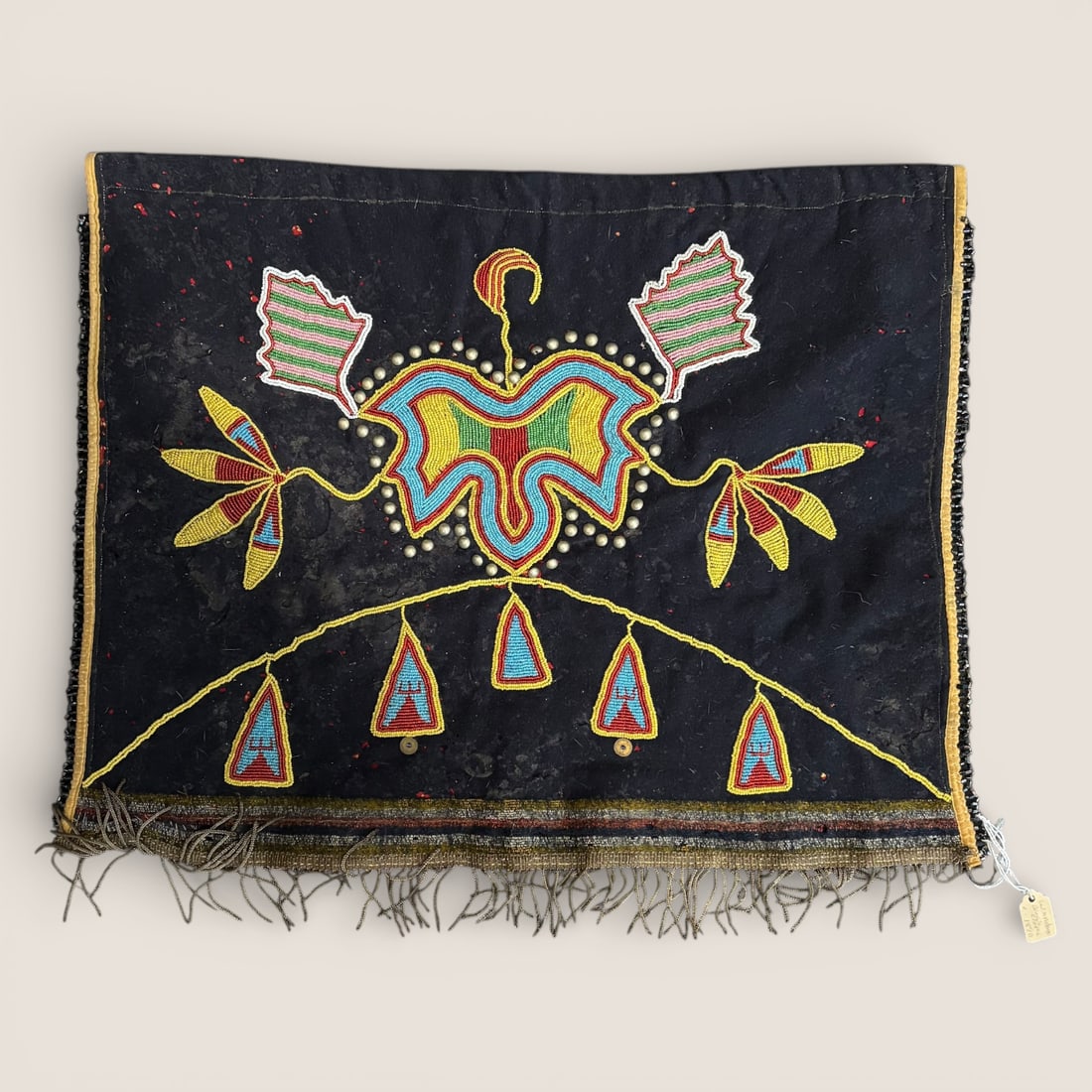 Early Great Lakes Beaded Breechcloth (1 of 2)