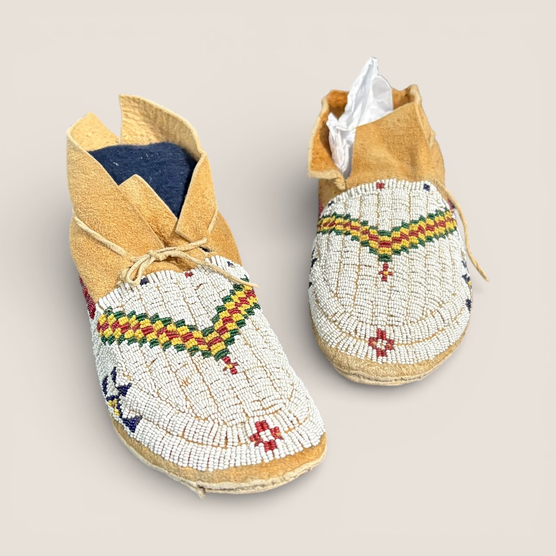 Plains Moccasins With Dusters (1 of 2)