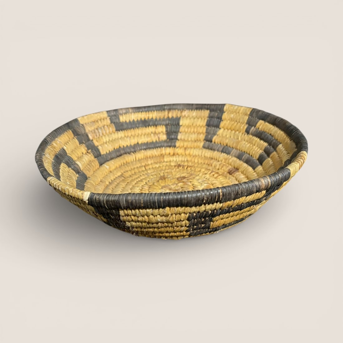 Fine Popago (Tohono O'odham) Basketry Bowl (1 of 2)
