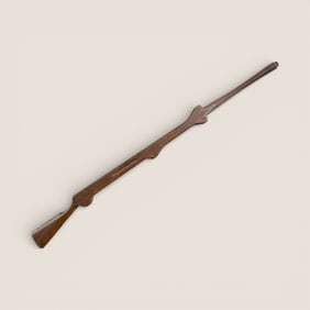 Antique Wood Prop Gun