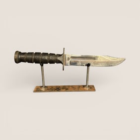 Stamped " Camillus New York " Military Fighting Knife