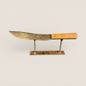 W.C. Co. Village Blacksmith Milwaukee Wis. Butcher Knife