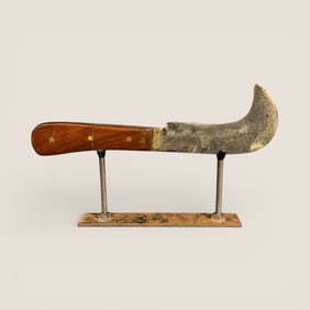 Rare " Leppington Sheffield " Billhook Curved Blade  Cutlass