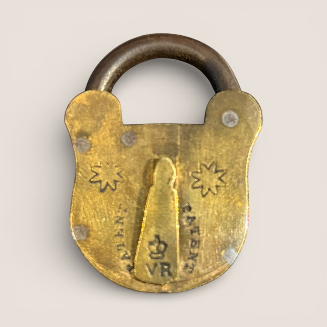Cute Small Brass Padlock (1 of 1)