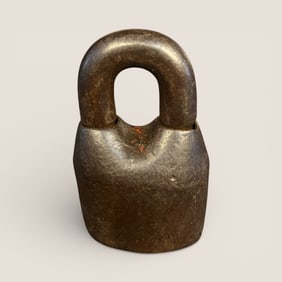 Antique Scandinavian Jail Cast Iron Lock