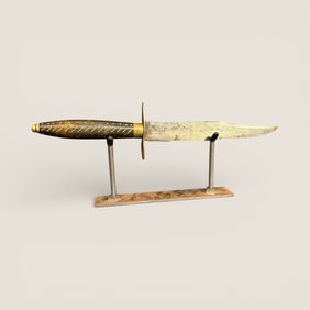 Good Antique 12 Inch Bowie Knife