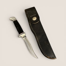 Buck Sheath Knife In Original Sheath No. 102