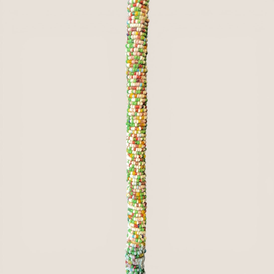 Unique Native American Beaded Walking Cane - 2