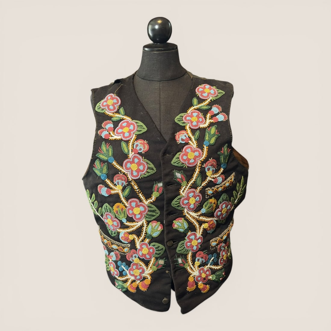 Great Lakes Beaded Vest: Description coming soon.