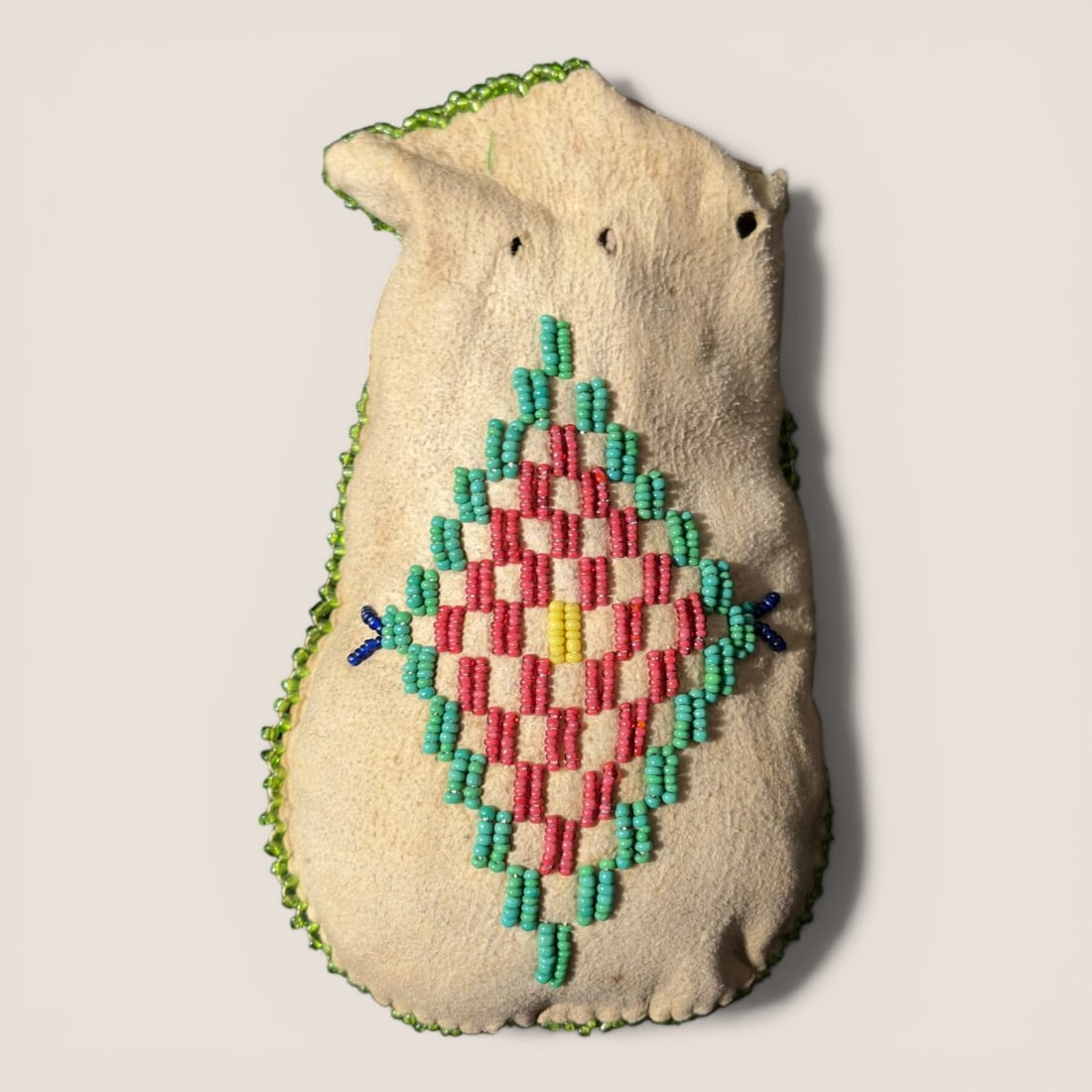 Apache Beaded Pouch - 2
