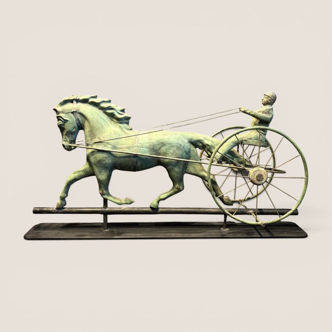 Horse & Sulky Molded Weathervane (1 of 6)
