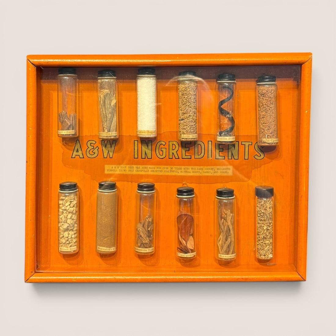 A&W Ingredients Display (1 of 1)