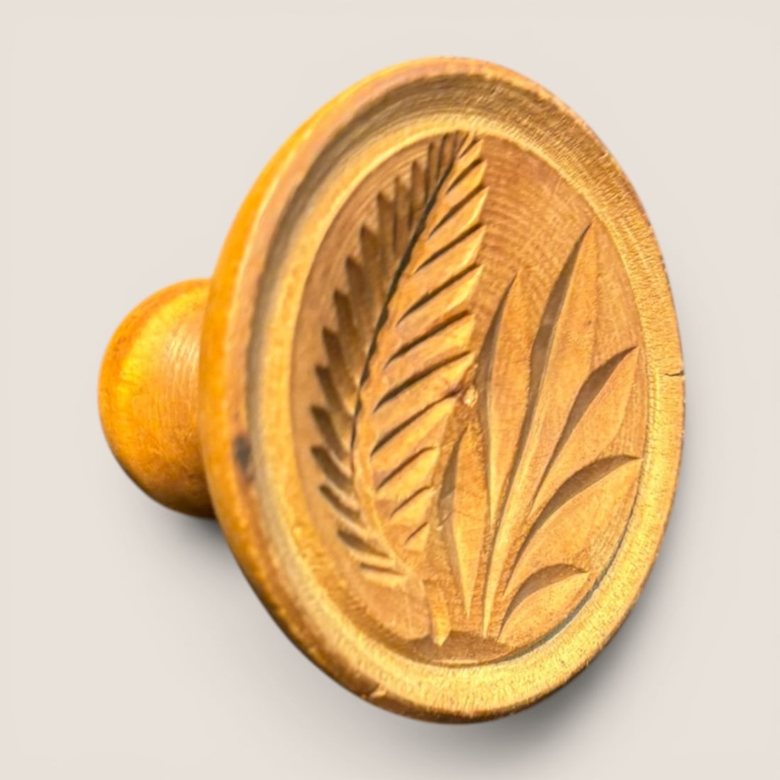 Carved Miniature Butter Print (1 of 3)