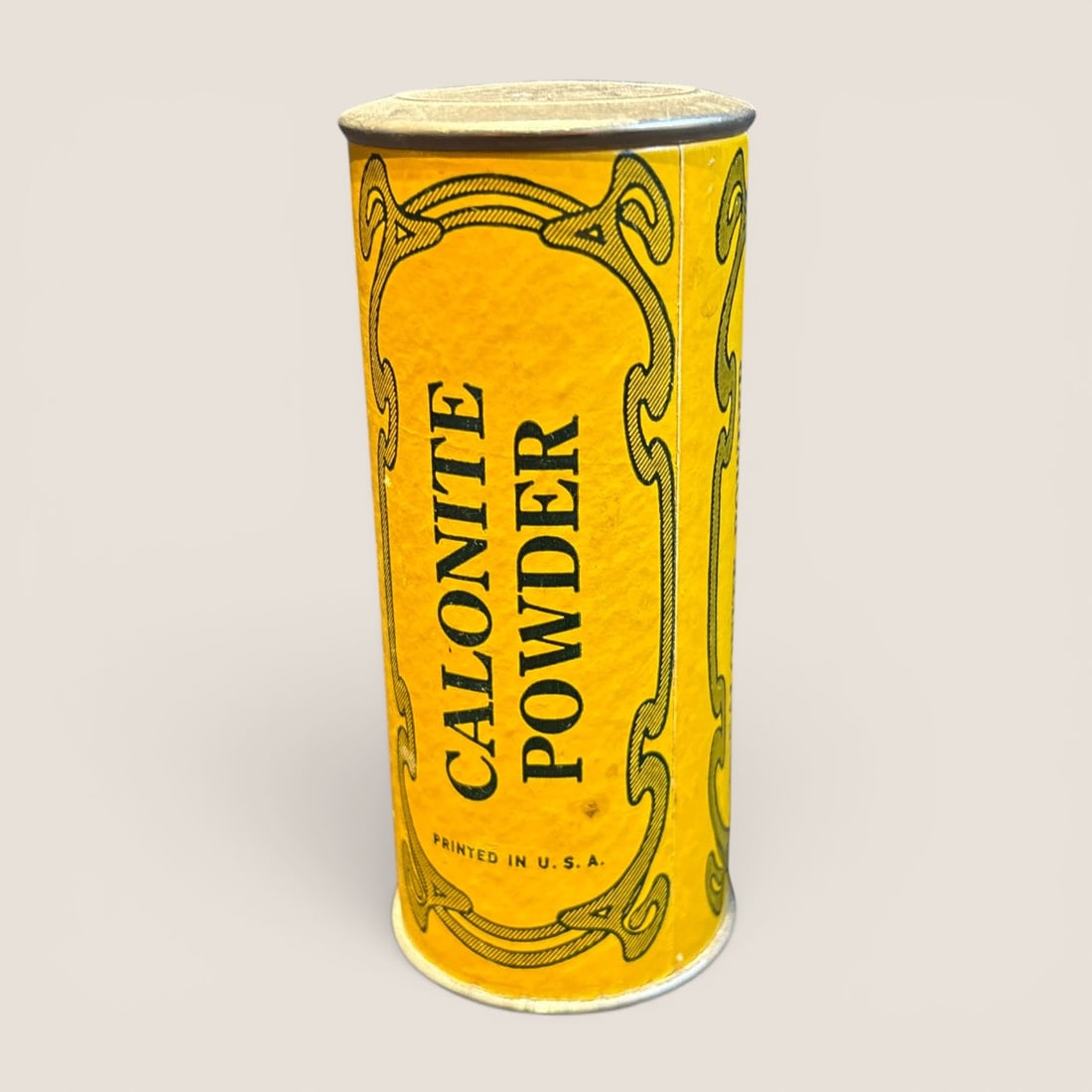 Vintage Calonite Powder Skin Care Advertising Canister, circa 1930s-1940s (1 of 2)