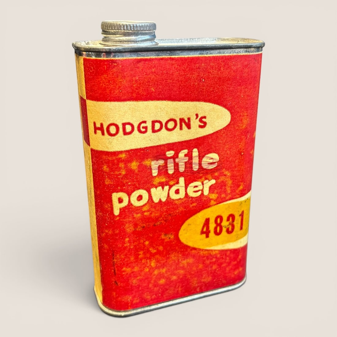Vintage Hodgdon 4831 Rifle Powder Advertising Tin (1 of 2)