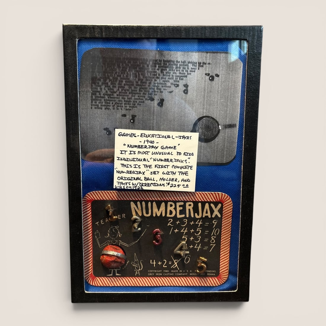1940's " Numberjacks " Game (1 of 2)