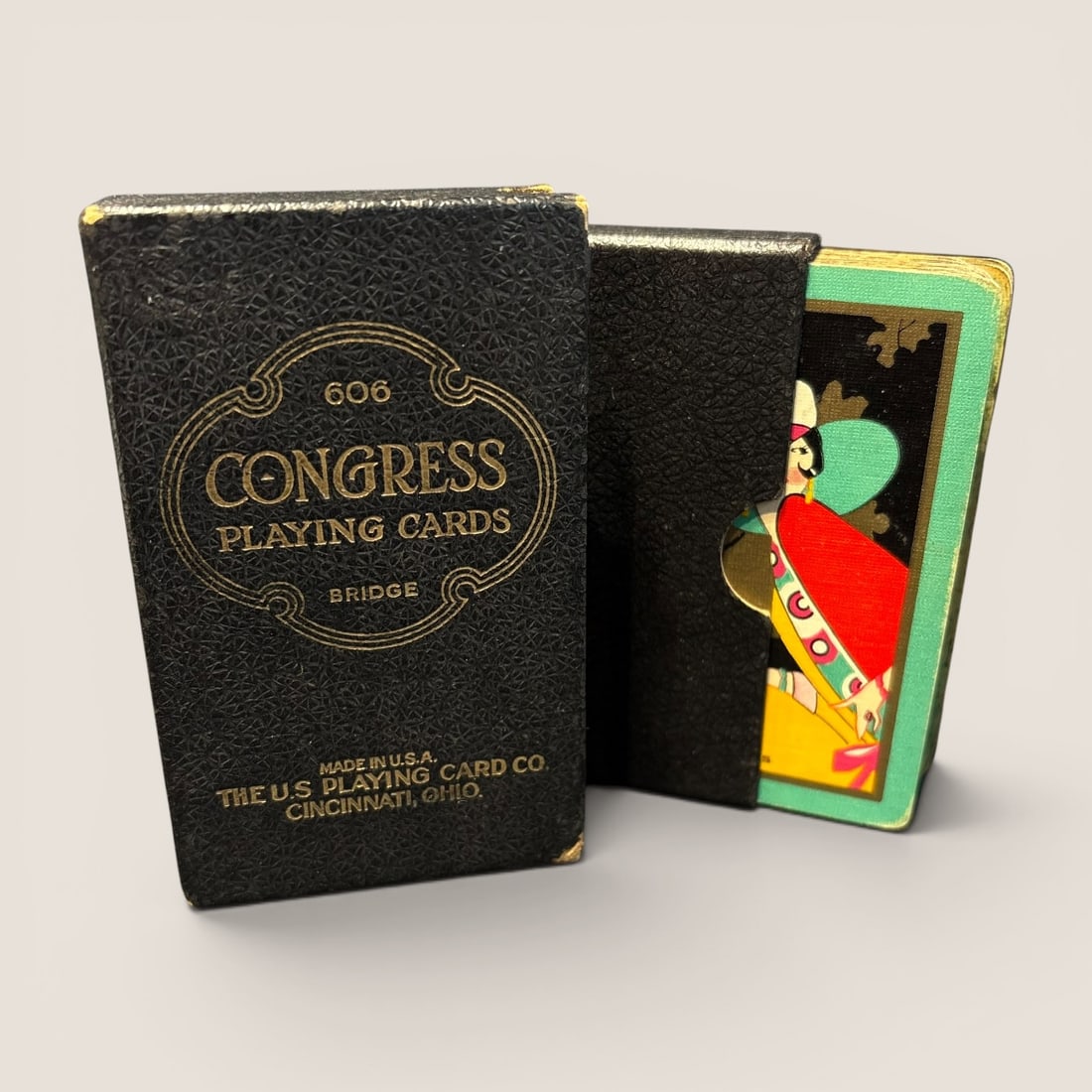 1926 Bridge Playing Cards " Art Deco Design " (1 of 1)